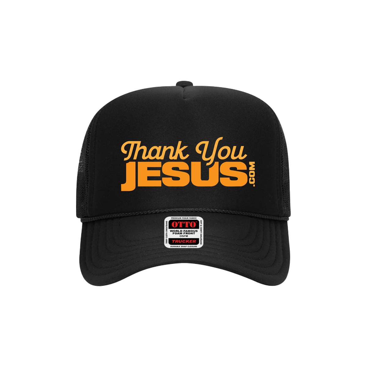 Thank You Jesus Foam Trucker Hat