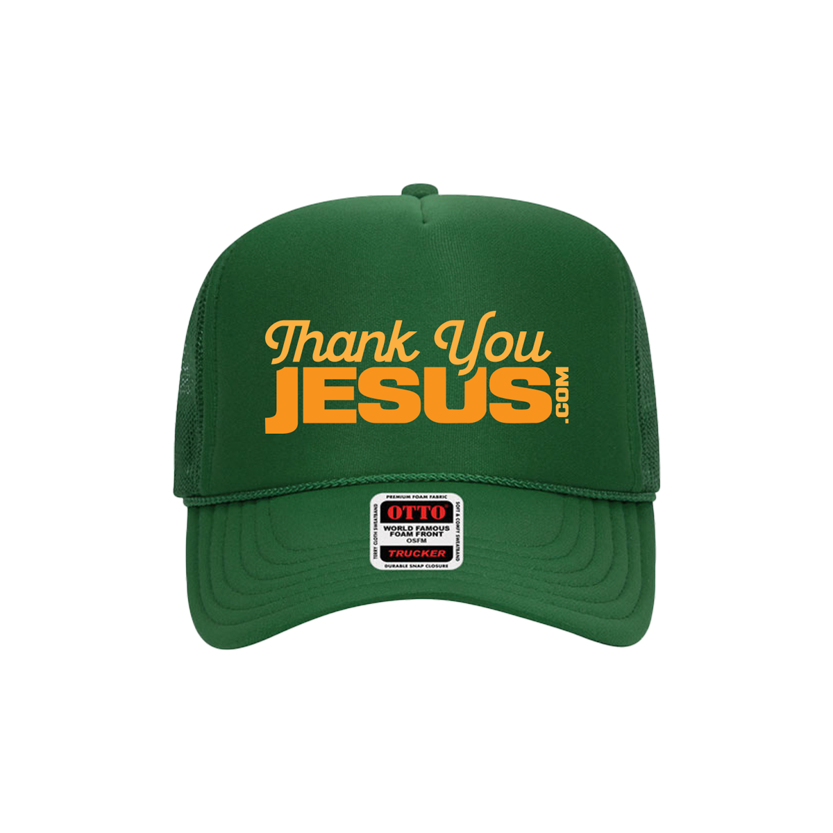 Thank You Jesus Foam Trucker Hat