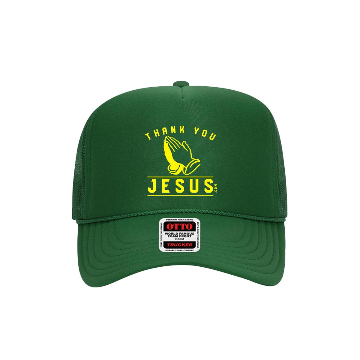 Thank you Jesus - Pray - Foam Trucker hat