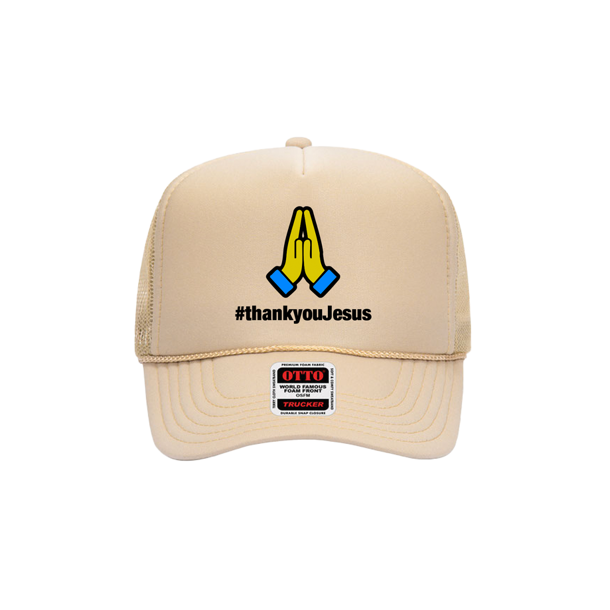 #thankyoujesus Foam Trucker Hat